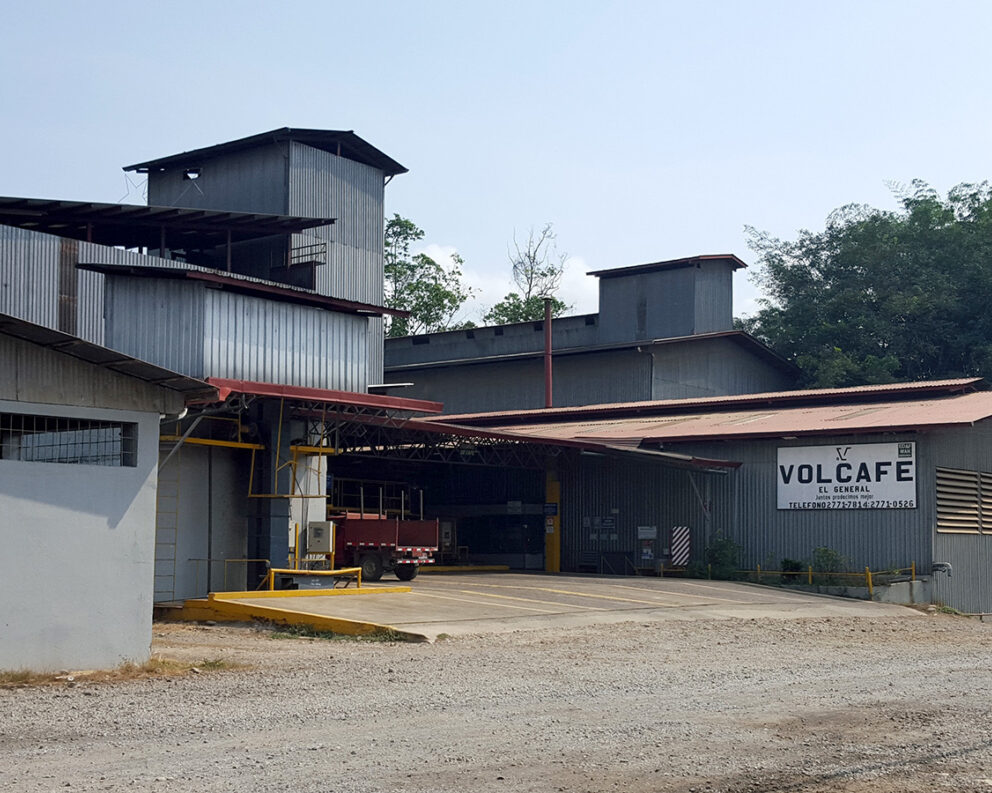 A Volcafe mill in Costa Rica